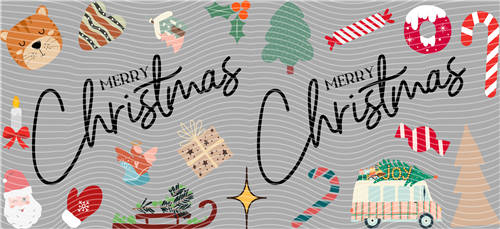 16oz Christmas-S 1164